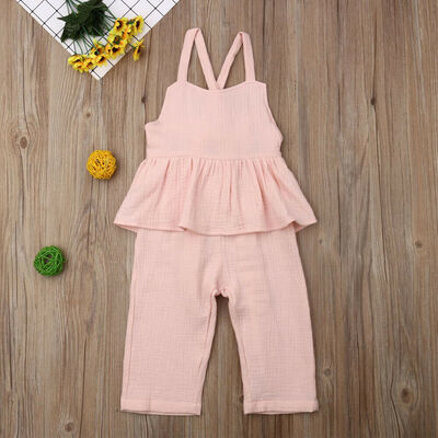 

Toddler Baby Girls Clothes One-Pieces Romper Bodysuit Jumpsuit Outfits Sunsuit