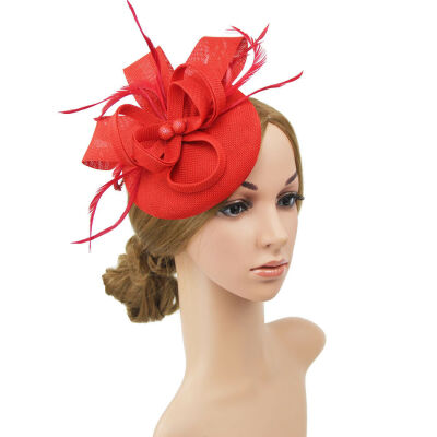 

Fashion Elegant Womens Flowers Wedding Evening Party Formal Dress Hat