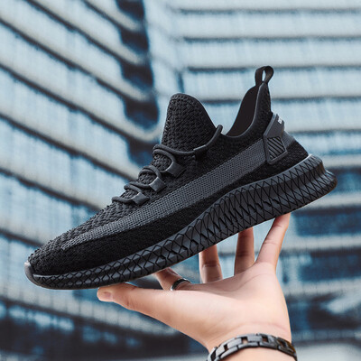 

Mens shoes summer breathable white shoes Korean fashion sports casual shoes men 2019 new white shoes men