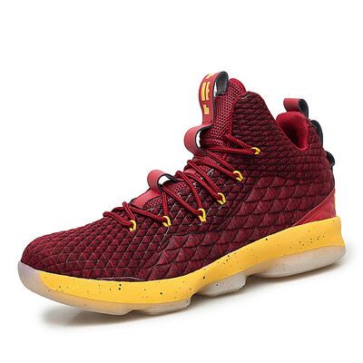 

Trend shock absorbing basketball shoes mens high wear wear breathable couple casual shoes fashion sports mens running shoes