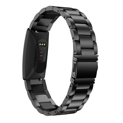 

〖Follure〗Replacement Solid Stainless Steel Watch Band Wrist Strap for Fitbit Inspire