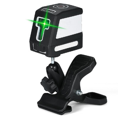 

Self-Leveling 2 Lines Green Laser Level Professional Horizontal&Vertical Cross Line Leveling Laser Level Kit with Selectable