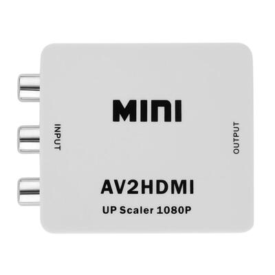 

RCA to HDMI AV to HDMI 1080P AV2HDMI Mini AV to HDMI Converter