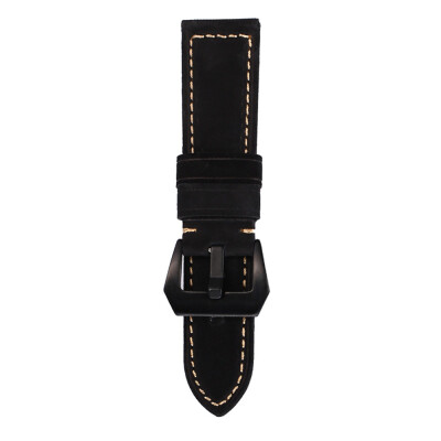 

〖Follure〗Leather Padded Replacement Watch Band Buckle Wrist Band Strap 22 MM