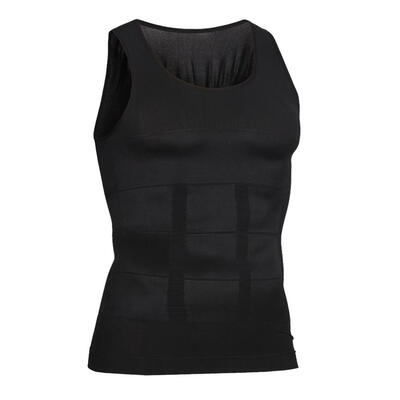 

Men Corset Body Slimming Tummy Shaper Running Vest Belly Waist Girdle Shirt