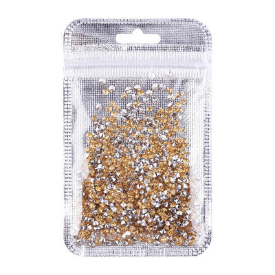 

500pcsBag Glitter Shimmer Sharp Tip Nails Art Rhinestones Manicure Charms