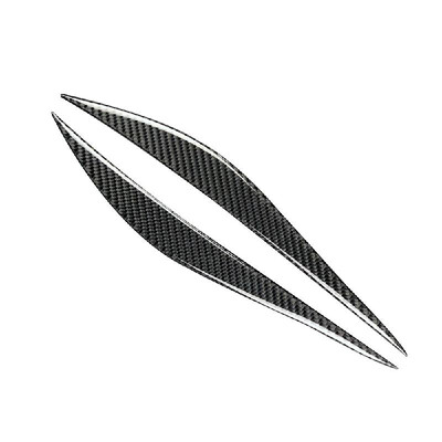 

Carbon Fiber Headlights Eyebrows Eyelids for BMW F30 320i 325i 316i Front Headlamp Eyebrows 3 series Accessories