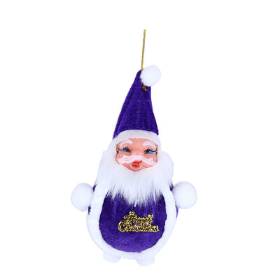 

Tailored 1PC Colorful Christmas Santa Claus Ornaments Xmas Tree Hanging Decoration