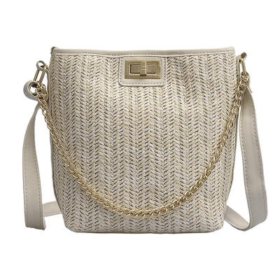 

Fashion Straw Weave Women Crossbody Bag Beach Shoulder Messenger Handbags