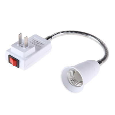 

E27 Lamp Bulbs Adapter Converter Flexible Extension Holder OnOff Switch