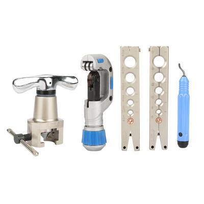 

Greensen 5 in 1 Manual Pipe Flaring Tool Kit Copper Pipe Expander for Fridge Refrigeration Repair