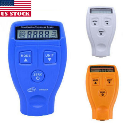 

US Stock GM200 Paint Film Meter Tester Thickness Coating Thickness Gauge Digital