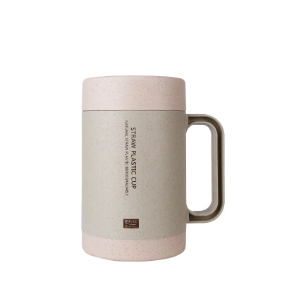 

Creative Wheat Straw Fiber Mug Ceramic Tank Vacuum Cup