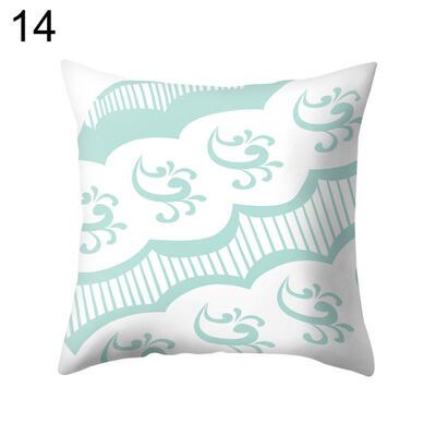 

Flower Wave Heart Pillow Case Cushion Cover Sofa Bed Car Cafe Office Decoration