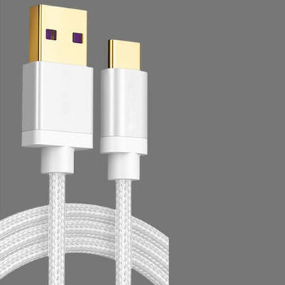 

VISSKO 5A USB Type C Cable Pro USB-C Fast Charging USB Cable Type-C Cable For Huawei -2m