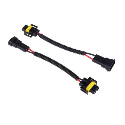 

2pcs H8 H9 H11 Wiring Harness Socket Wire Connector Plug Adapter for HID LED Foglight Head Light Lamp Bulb