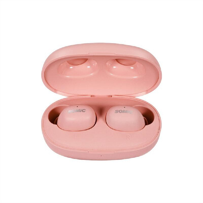 

SOMIC W10 True Wireless BT Earphone In-ear Sports Headset BT 50 Headphone for iPhone Android Xiaomi Mobile Phone Pink
