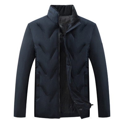 

Mens Winter Zipper Coat Overcoat Padded Long Jacket Warm Parka Outwear Outerwear