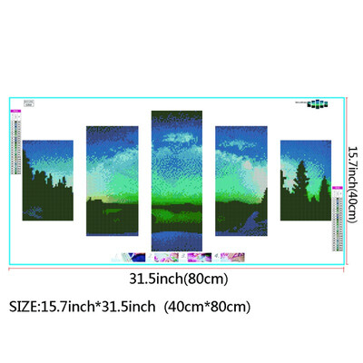 

5d Diy Diamond Painting Mosaic Love Sky Diamond Rhinestone Embroidery Cross Stitch Home Decor Gift Full Wall Hanging Painting