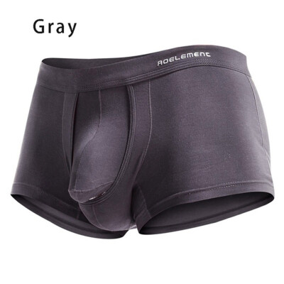 

Tailored Mens Breathe Underwear Bullet Separation Scrotum Physiological Underpants