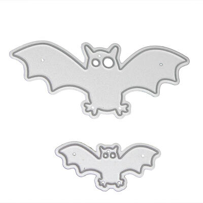 

2pcs Halloween Bat Cutting Dies Stencils Decorative Embossing Scrapbooking