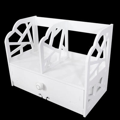 

Small Bookcase For Kids Book Rack Folding Children Bookshelf 2 Tier Real Wood