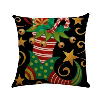 

Tailored Christmas Pillow Covers Embroidery Throw Pillow Cases for Home Car Decorative