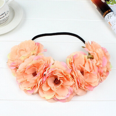 

〖Follure〗Fashion Women Wedding Flower Hair Garland Crown Headband Floral Wreath Hairband