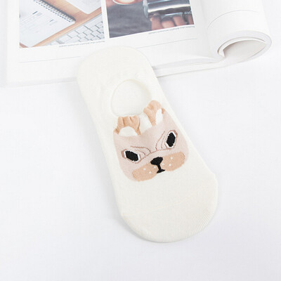 

1 pair Mens & Women Ankle Socks Comfortable Soft Cotton Antiskid Comfy Doggy UK