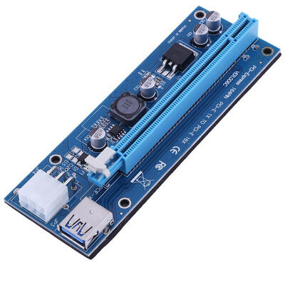 

Only Card 6pin PCI-E USB30 1x to 16x Extender Riser Card for BTC Mining