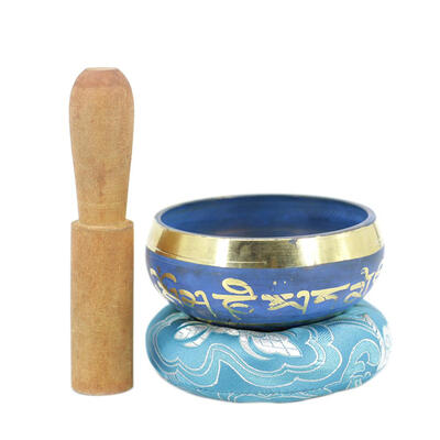 

Sacred Dharma Monks Lama Tibetan Singing Bowl Set Decorative-wall-dishes