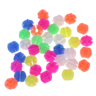 

Bicycle Luminous Colorful Plastic Wheel Spoke Beads Child Bike Decoration