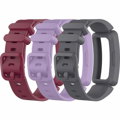 

ECSEM Bands for Fitbit Ace 2 Band Straps for Kids Silicone Wrist Strap Bracelet Compatible with Fitbit Inspire HR