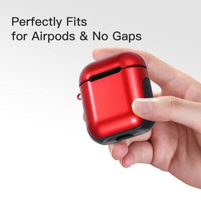 

TPU Silicone Earphone Case Protective Cover for Airpods Shockproof Waterproof Protector for Apple AirPods AirPod Accessories Smoot