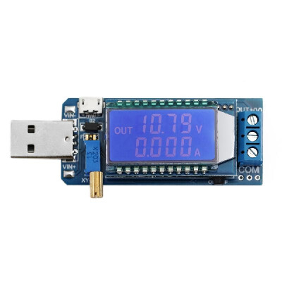 

LCD Screen USB Step UPDown Power Module Adjustable Boost Buck Converter Voltmeter Ammeter Battery Capacity Tester