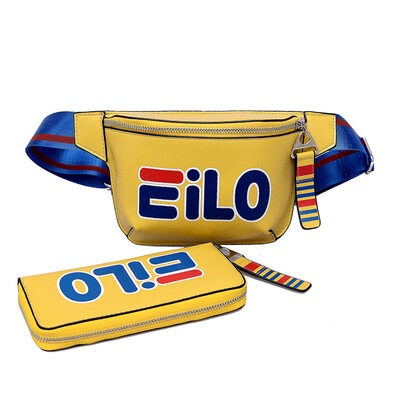 

Shangxin small bag lady graffiti oblique waistband Korean version Baitao mini-breast honey Bouncer bag