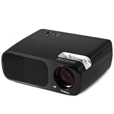 

UhAPPy U - 20 LCD Projector 2600 Lumens 800 x 480 Pixels with TV DTV AV Y-Pb-Pr Input for Home Entertainment