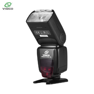 

VISICO Camera Flash Speedlite TTL Speedlight Built-in 24G Wireless Trigger System 18000s High-Speed Sync with LCD Display Hot Sh