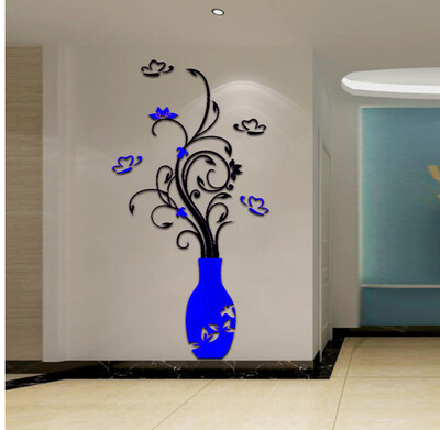 

〖Follure〗DIY 3D Acrylic Crystal Wall Stickers Living Room Bedroom TV Background Home