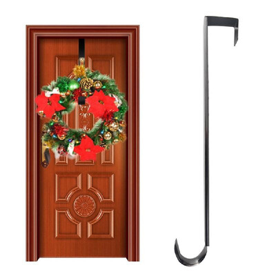 

Door Hook Iron Hook Hanger Christmas Decoration Hook Christmas Wreath Hook Removable Adjustable Hook
