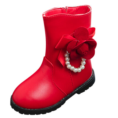 

Baby Children Warm Boys Girls Martin Sneaker Boots Snow Baby Over The Calf Shoes