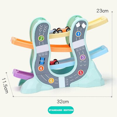 

Siaonvr Boy And Girl Gift Racing Ramp Race Car Mini Car Toddler Toy Gift