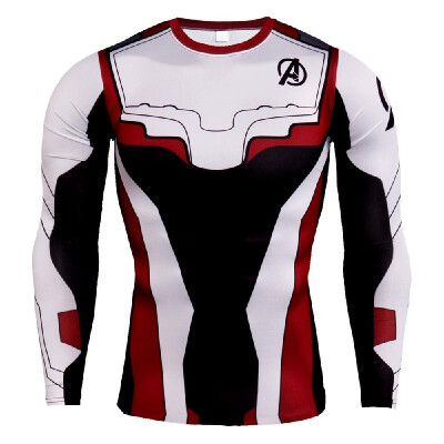 

Amazon Explosive Avengers 4 Quantum Battlesuit Concept 3d Digital Print Long Sleeve T-Shirt Short