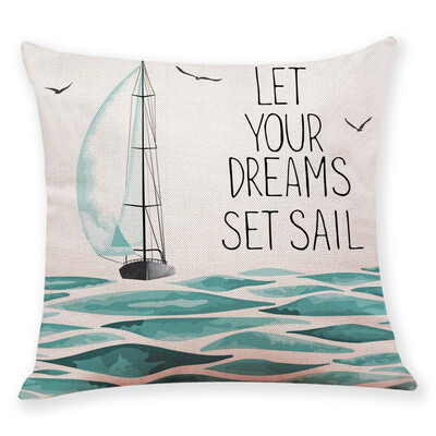 

Siaonvr Home Decor Cushion Cover Happy Sunmer Time Throw Pillowcase Pillow Covers