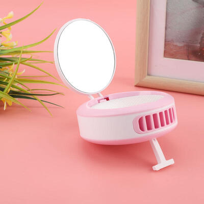 

Greensen 5V 05W Mini USB Charging Cooling Fan Outside Office Portable Electric Fan with Mirror