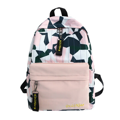 

The backpack of Korean version high school students on INS schoolbag female Campus
