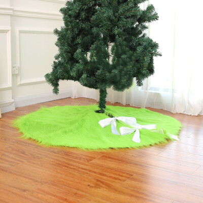 

Tailored 78cm Christmas Plush Long Haired Christmas Tree Skirt Christmas Tree Skirt Decor