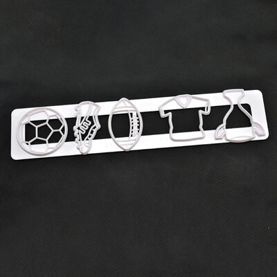 

Russia World Cup Biscuits Mould Plastic Cake Cutter Mold Sugarcraft Embossed Baking Tools