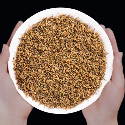 

Jinjunmei tea black tea authentic Luzhou-style Wuyishan Jinjunmei bulk canned gift box 500g