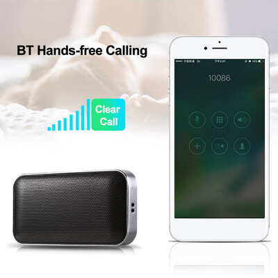 

AEC BT209 Portable Wireless Bluetooth Speaker Mini Style Pocket-sized Music Sound Box with Microphone Support TF Card